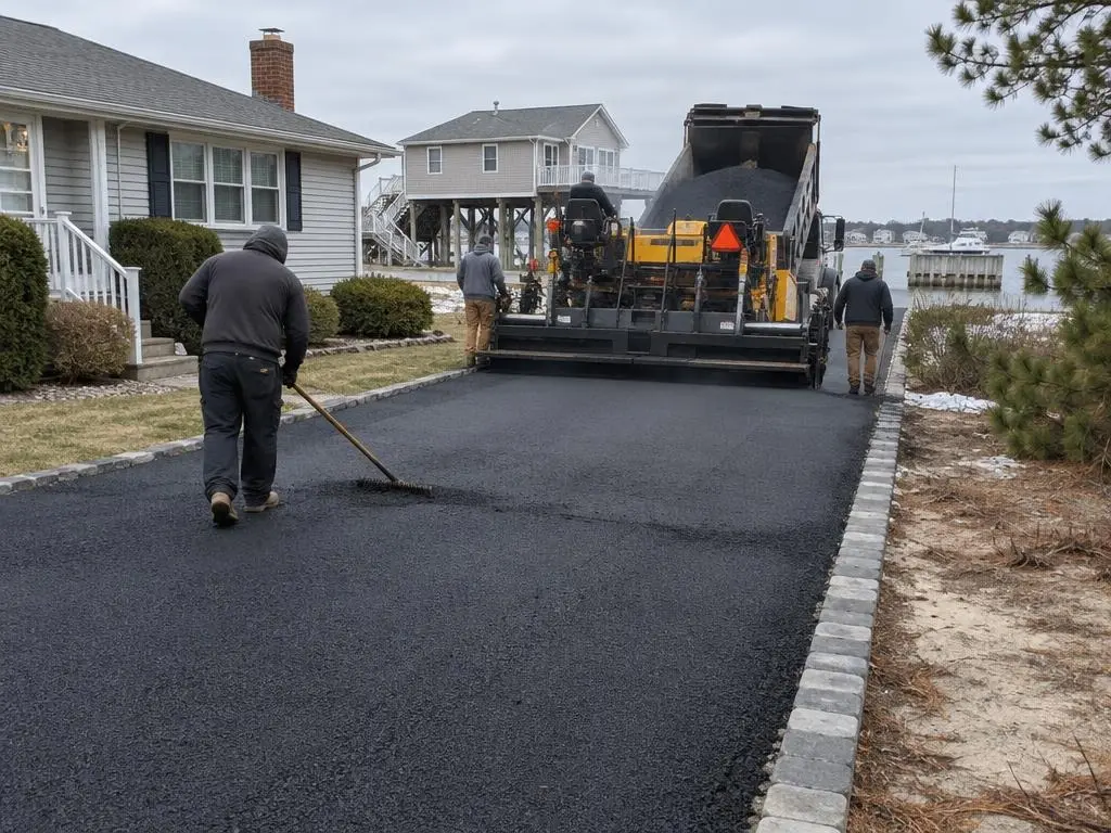 Blacktop Driveway Paving in Toms River, NJ